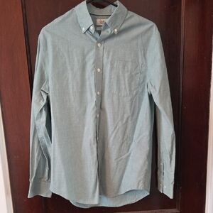 Light Green Button-Down Shirt